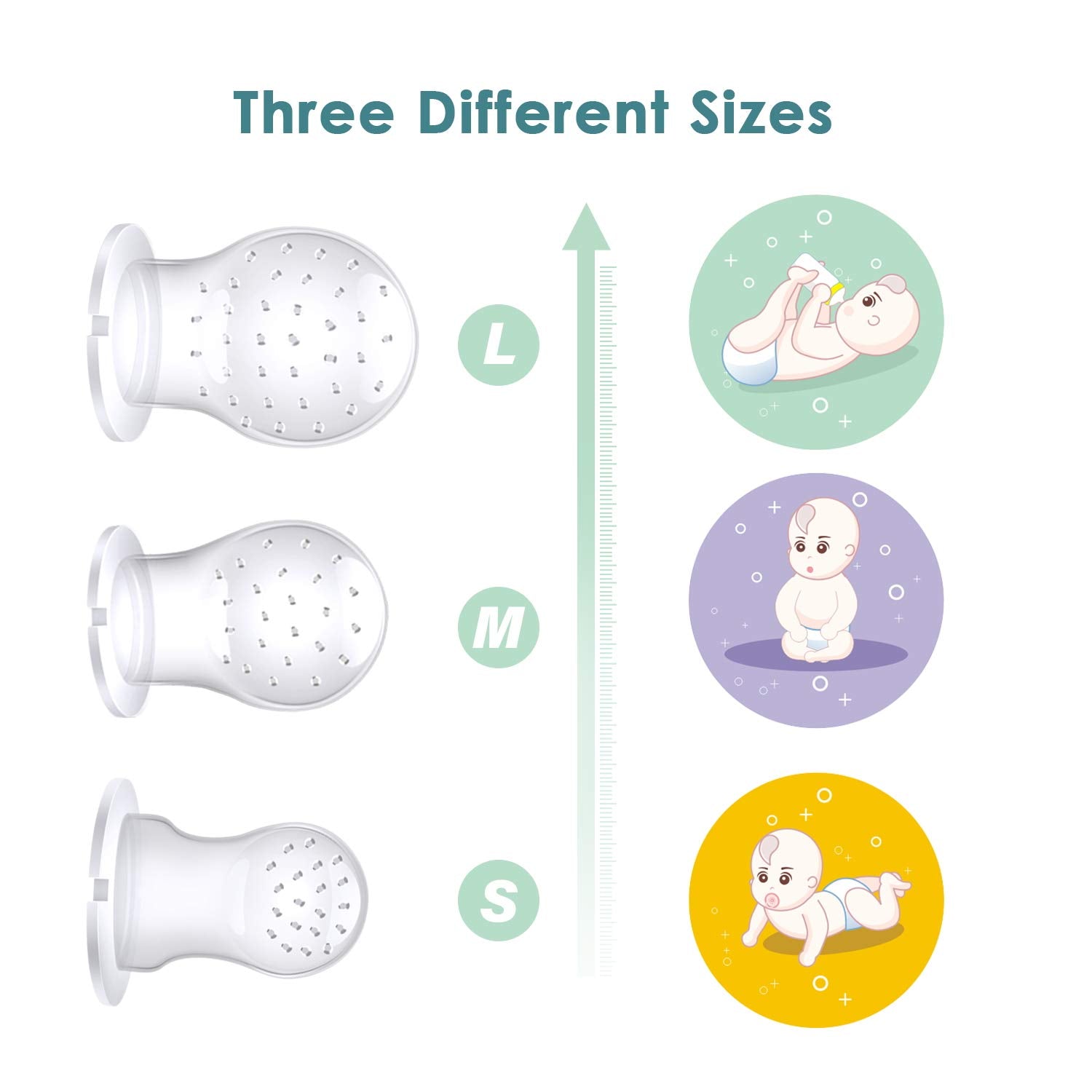 Tétine Pour Bébé/Tétine à Fruit/Tetine Grignoteuse Bebe/Tétine D'alimentation Pour Bébé – Toy de Dentition Pour Bébé, Sans BPA (2er-Pack)