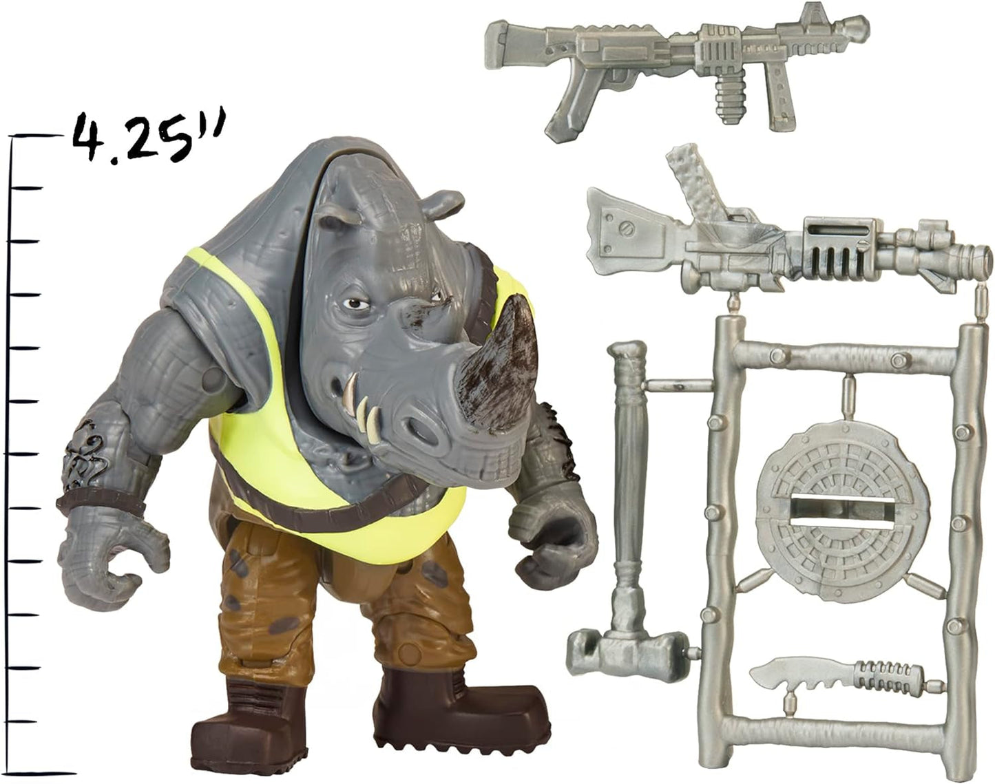 Teenage Mutant Ninja Turtles – Rocksteady Base Figure Actionfiguren Naty Shop