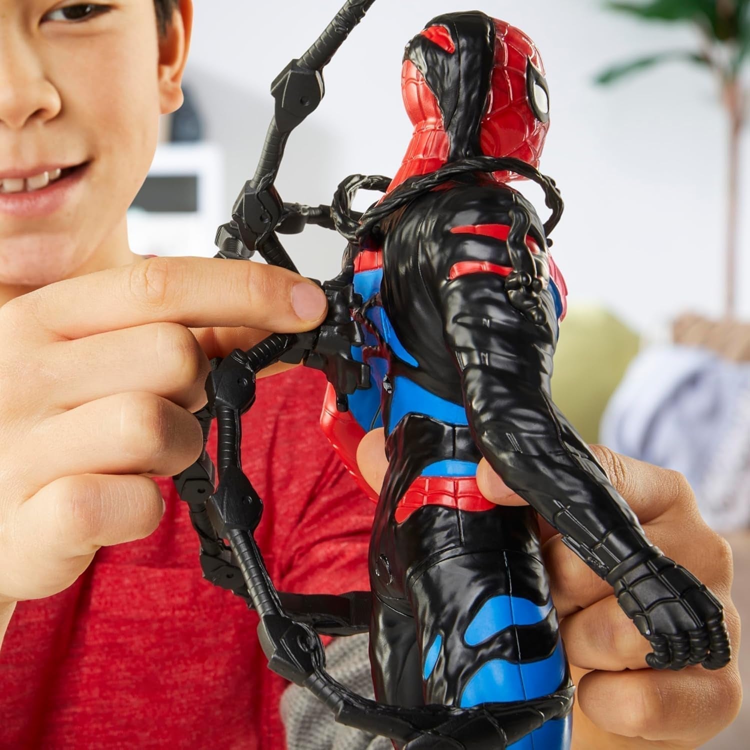 Marvel Spider-Man Venomversus Spider-Man Color Changer Actionfigur mit Zubehör Actionfiguren Naty Shop