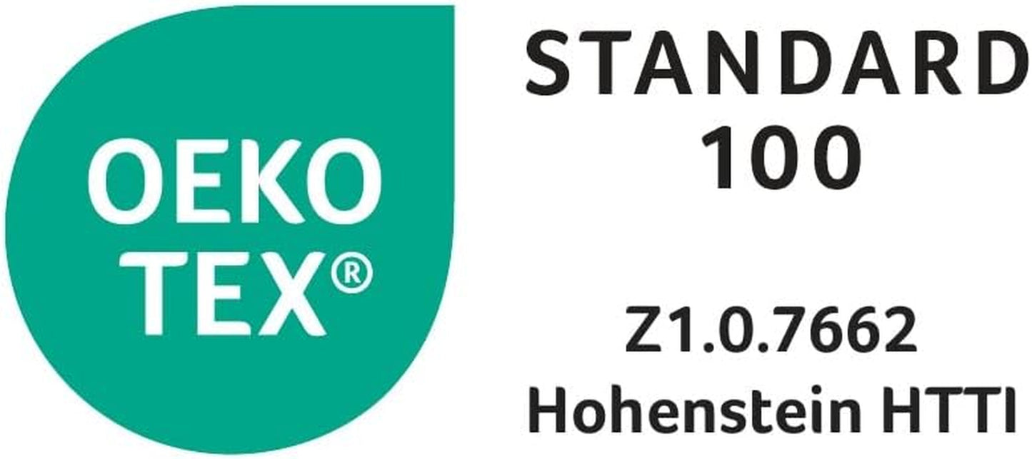 Irisette Noblesse Bettdecke für alle Jahreszeiten – Made in Germany – Bettdecke mit Bezug aus reiner Baumwolle, 135 x 200 cm, Öko-Tex-zertifiziert. Bettdecken und Steppdecken Naty Shop