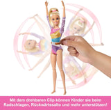 Barbie Turnspaß-Spielset mit Schwebebalken und mehr als 10 Thementeilen für Siegergeschichten, HRG52
