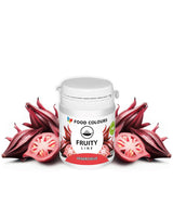 Lebensmittelfarbpulver, natürliche Farbe, Fruity Line BLUEBERRY, 20 g, natürliches Farbpulver für Cremes, Zuckerguss, Biskuitteig in Pulverform, Lebensmittelfarbe für Getränke, Gelees