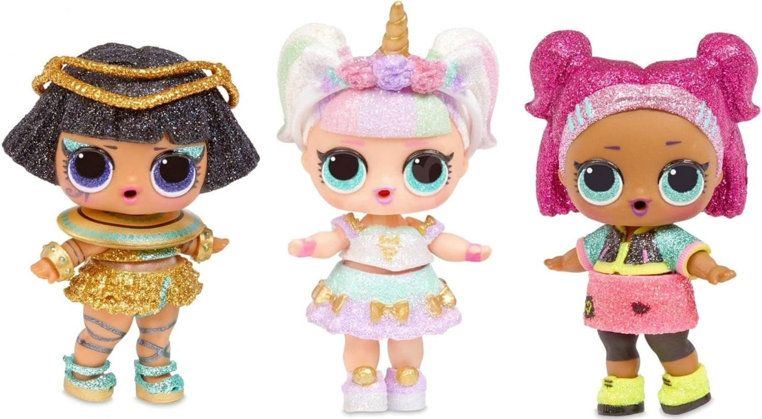 LOL Surprise Glitzer Series – Glitzer-Puppen im 12er-Pack – 80+ Überraschungen mit Puppen, Outfits, Accessoires und mehr – Spielzeug mit Wasserüberraschung – Für Mädchen und Jungen ab 4 Jahren