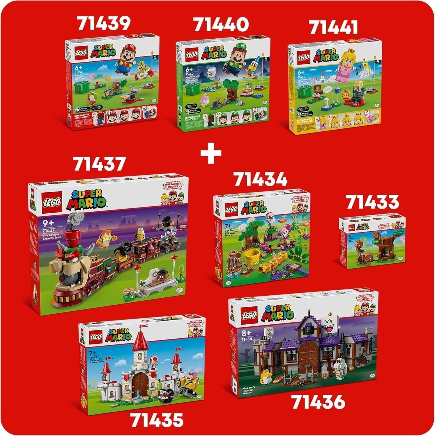 LEGO Super Mario Adventures mit interaktivem Pfirsich, Kinderspielset mit gelber Kröte, Nintendo-Geschenk für Jungen, Mädchen und alle Spieler ab 6 Jahren 71441 Bausets Besuchen Sie den LEGO-Store