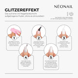 NÉONAIL Liquid Nail Powder Chameleon 04 – Flüssiger Nagelpuder – Chrome Nail Powder – Glitzer Nägel Puder – Nail Art – Nageldesign Zubehör – Glitter Powder – Chrom Nagelpuder – Grün, Gelb – 6,5 ml