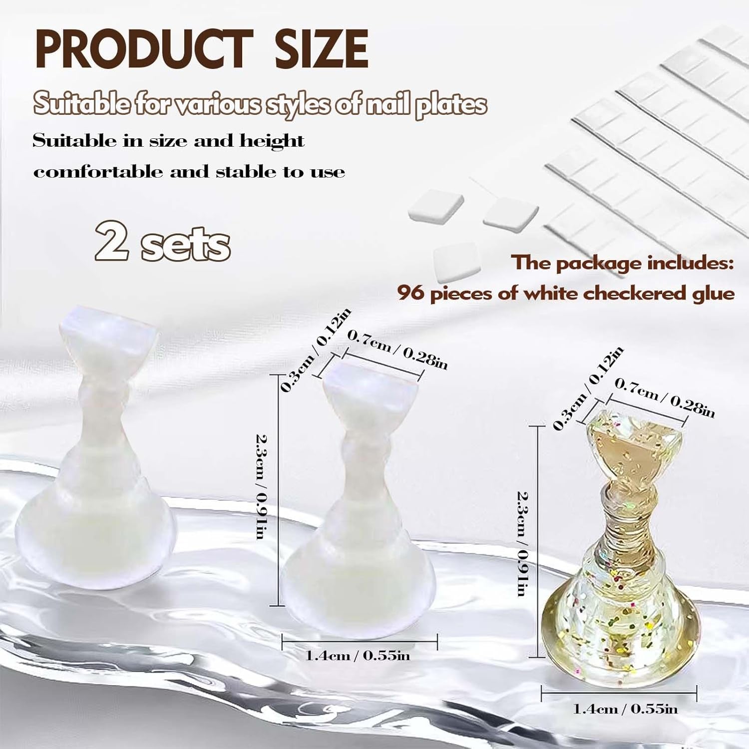 Nageldesign-Set – Premium-Trainingshand für Gelnägel, Nagelzubehör und Kunstnägel-Set – vielseitiges DIY-Gel-Nagel-Set und Nail-Art-Zubehör