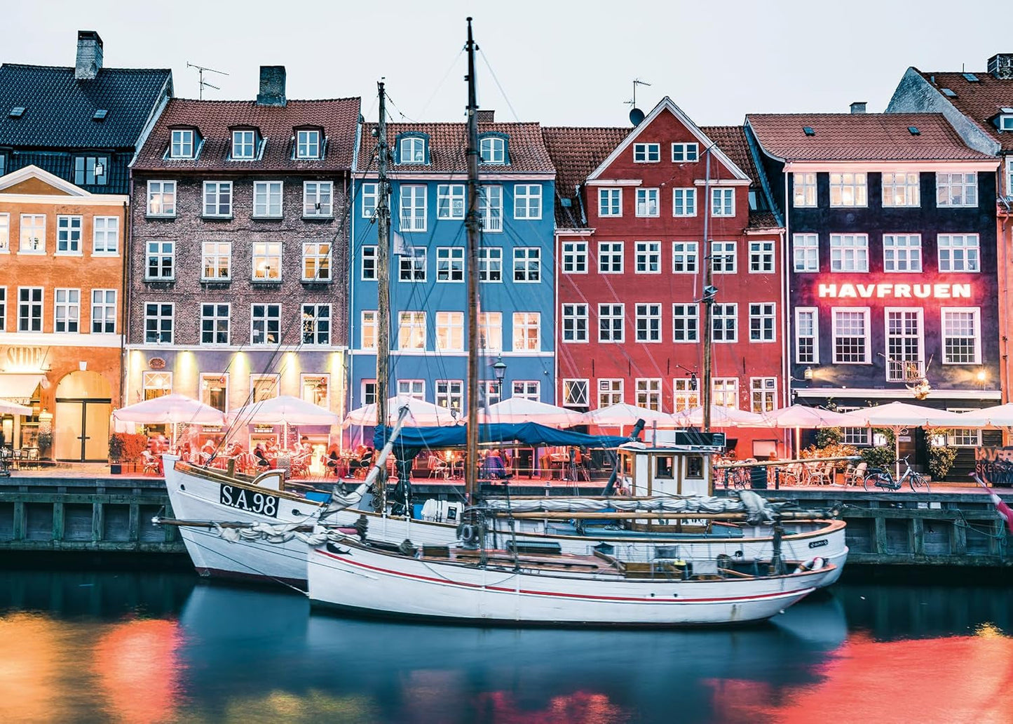 Ravensburger Puzzle Scandinavian Places 12000111 – Kopenhagen, Dänemark – 1000-teiliges Puzzle für Erwachsene und Kinder über 14 Naty Shop Scenic Puzzle
