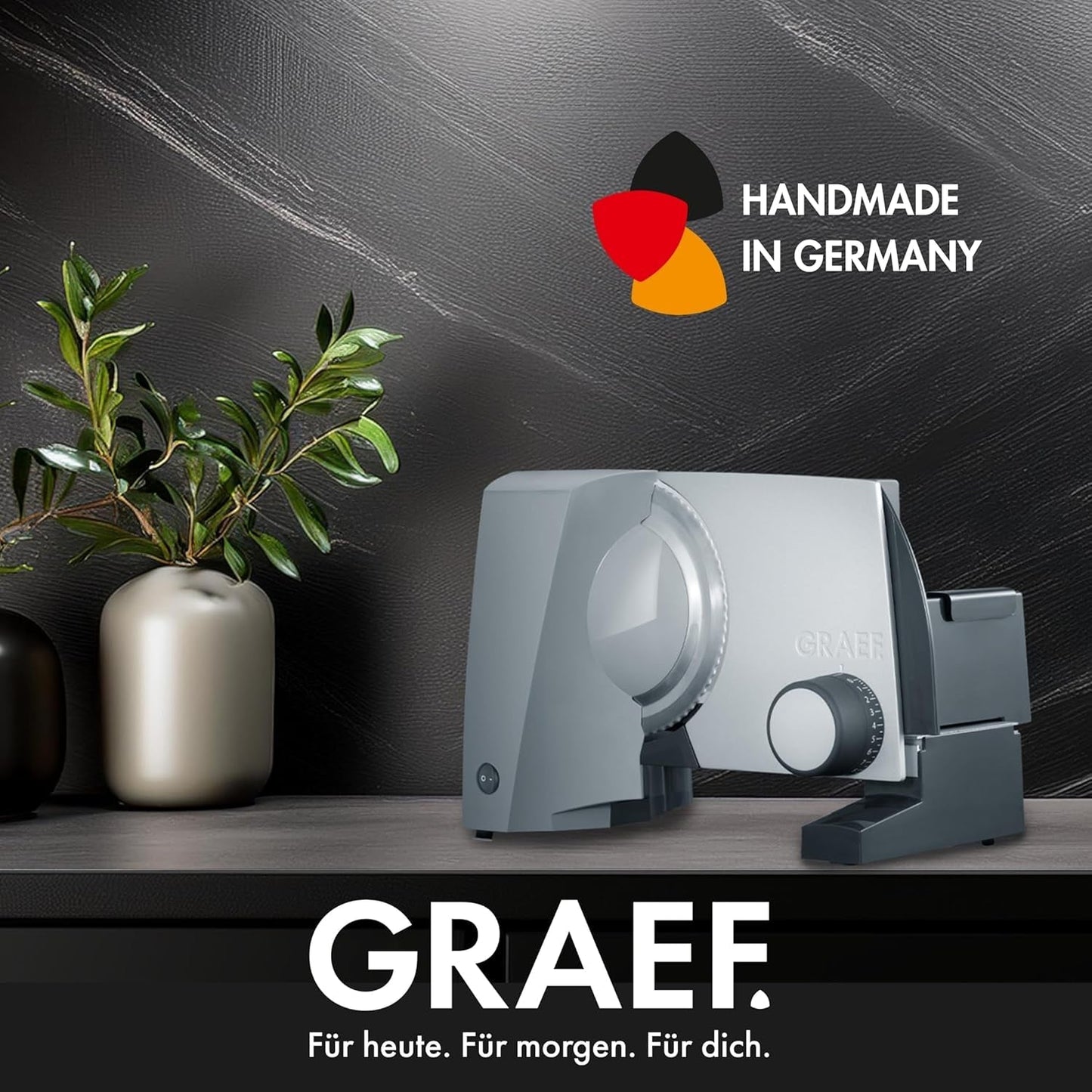 GRAEF Sliced Kitchen G50 Allesschneider für geschredderte Stücke und Allesschneider Naty Shop