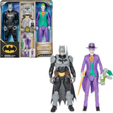 DC Batman Adventures Batman Vs the Joker Actionfiguren-Set, 30 cm – 2 vollständig bewegliche Figuren mit 12 Gängen für spannendes Rollenspiel, Spielzeug für 4+ Jahre alte Actionfiguren Naty Shop Standardtitel