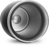 Mate Bio-Teeset ● 3 Mate-Sortimente + 2 doppelwandige Mate-Becher aus Edelstahl + 2 Bombillas + Zubereitungsanleitung (Schwarz)