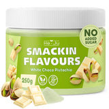 He-Ju, Pulver mit weißem Schokoladen- und Pistaziengeschmack, 250 Gramm Naty Shop Flavours
