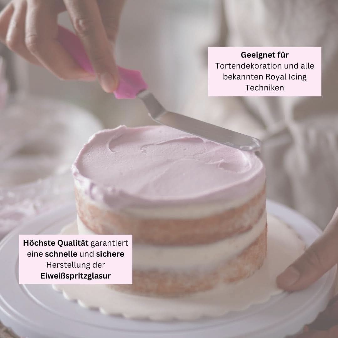Cake Company Royal Icing, 1 kg, glutenfreie Glasuren und Dekor Naty Shop