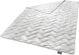 Traumnacht Exklusiv Leichte Sommerbettdecke aus 100% Wildseide, Öko-Tex zertifiziert, hergestellt in Deutschland, Füllgewicht: 550Gr, 135 x 200 cm Bettdecken und Steppdecken Naty Shop