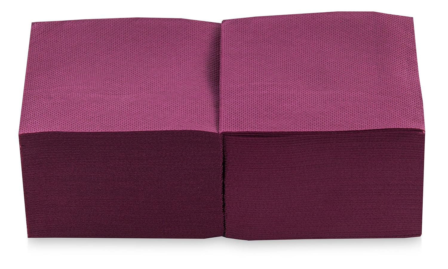 Saten Ser22104961 Coktail-Serviette, 20 x 20, 2-lagig, 1/4-Faltung, 100 Servietten, Punta-Punta, Schwarz