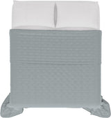 Italienische Bettwäsche CHIC Sommersteppdecke, Mikrofaser, EINZELN 170X250Cm, braun Steppdecken und Steppdecken Naty Shop Dunkelgrau Doppelbett 250X250Cm