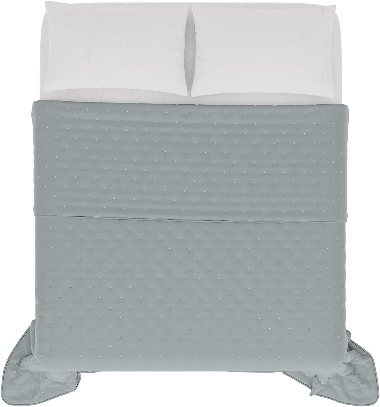 Italienische Bettwäsche CHIC Sommersteppdecke, Mikrofaser, EINZELN 170X250Cm, braun Steppdecken und Steppdecken Naty Shop Dunkelgrau Doppelbett 250X250Cm