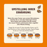 Lily's Kitchen, hergestellt aus natürlichen Zutaten, köstliche Häppchen in Hühnersauce, Nassfutter für ausgewachsene Katzen, 70-g-Dose