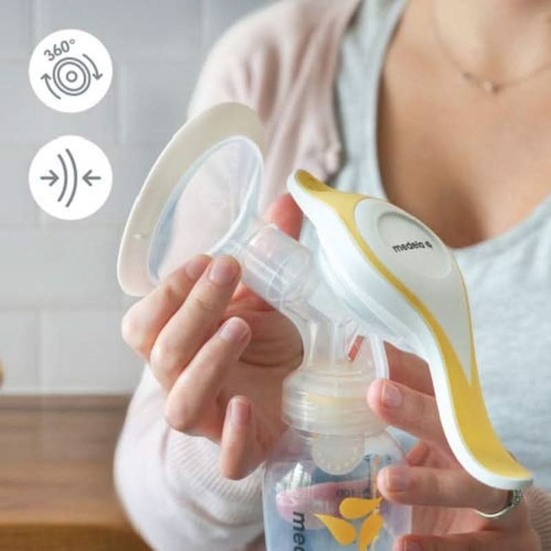 Manuelle Milchpumpe Medela Harmony Zubehör Essen und Stillen Bebe Naty Shop