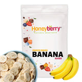 Gefriergetrocknete Bananenscheiben 100 g – gefriergetrocknete Bananenchips – gefriergetrocknete Trockenfrüchte – getrocknete Bananenscheiben für Dekoration, Snacks, Smoothies und Desserts. Dehydrierte Produkte Naty Shop 100 g