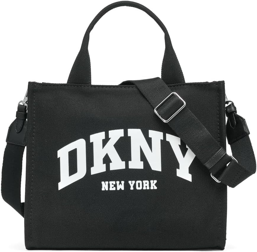 Damen DKNY Hadlee Md Tragetaschen Damen Naty Shop Schwarz/Silber