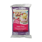 FunCakes Royal Purple Rollfondant: Einfach zu verwenden, glatt, flexibel, weich und biegsam, perfekt zum Dekorieren von Kuchen. Glutenfrei 250 g (2er-Pack) Naty Shop Royal Purple Zuckerpaste 250 g