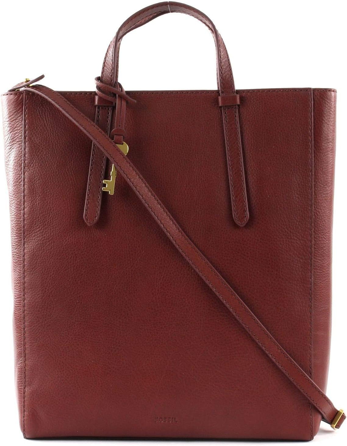 Fossil Camilla Damen-Umwandelbarer Rucksack aus Leder, Handtasche, Taschen, Damen, Naty Shop