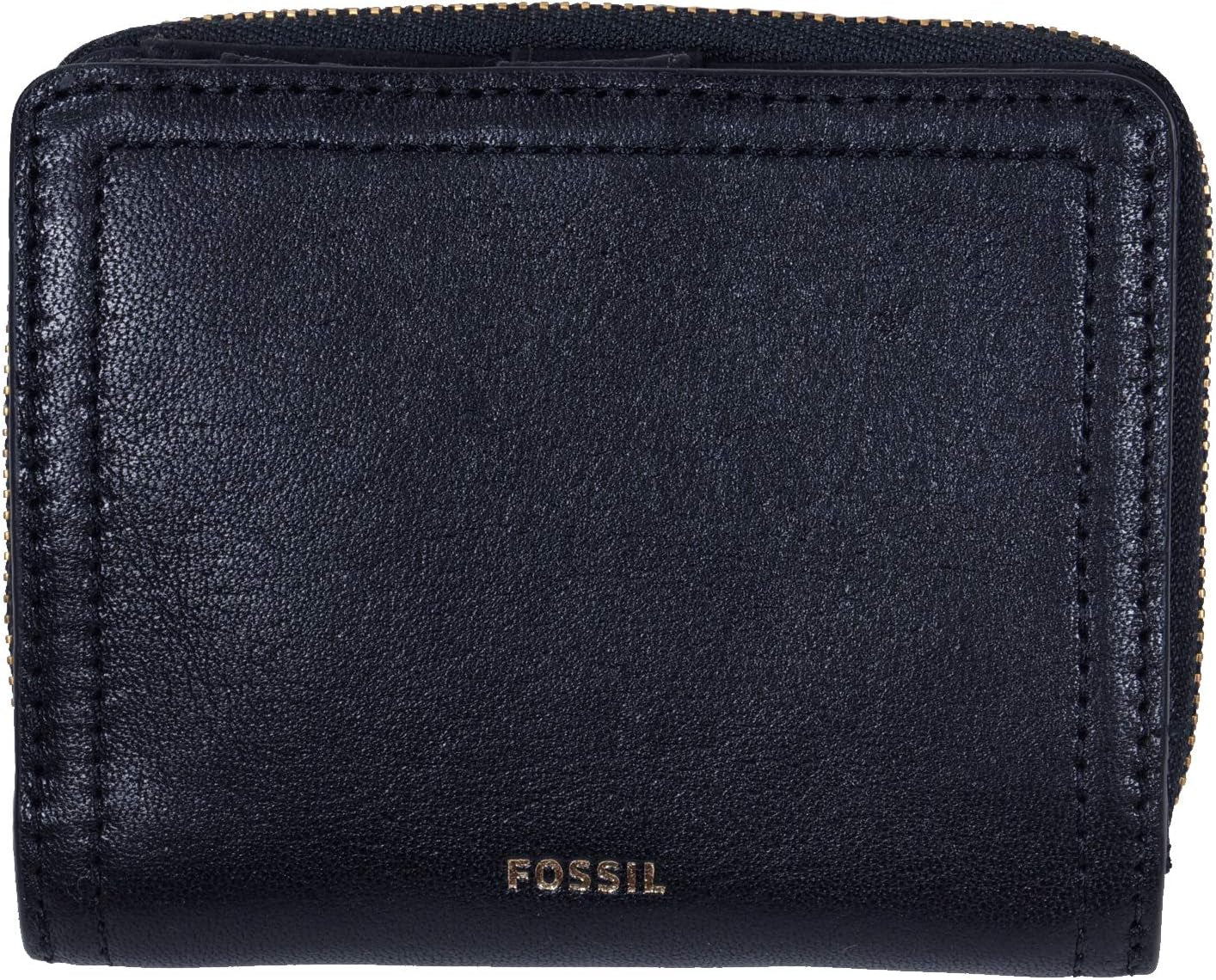 Fossil Damen Logan Multifunktionale Geldbörse Damen Naty Shop Schwarz 11,1125 cm x 2,54 cm x 8,89 cm