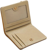Fossil Ladies Logan Yellow Leather Bifold Wallet, SL7829763 Damenbrieftasche Naty Shop