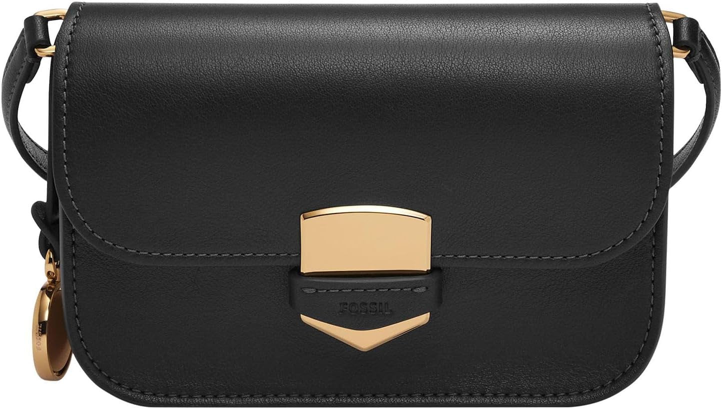 Fossil Lennox Umhängetaschen Damen Naty Shop Schwarz