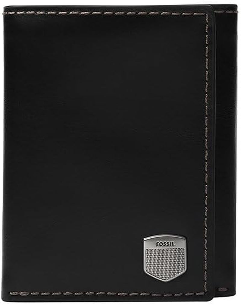 Fossil Herren Hayes Card Case Bifold Wallet Men Naty Shop Schwarz