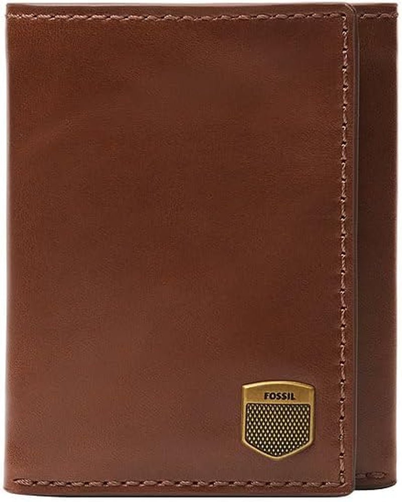 Fossil Herren Hayes Card Case Bifold Wallet Men Naty Shop Braun
