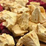 Gefriergetrocknete Früchte | Ananas 100 % reine gefriergetrocknete Frucht gefriergetrocknete Ananas | Gefriergetrocknete Früchte ohne Zuckerzusatz | Knusprige gefriergetrocknete Ananas - aromatisch - lecker ZingyZoo Dehydrierte Produkte Naty Shop