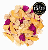 Gefriergetrocknete Früchte BRIX | Natürliche, trockene Mischung aus tropischen Früchten 80 g | Great Taste Award für Trockenfrüchte | GVO-frei, glutenfrei, vegan, Vitamine bleiben erhalten. Dehydrierte Produkte von Naty Shop