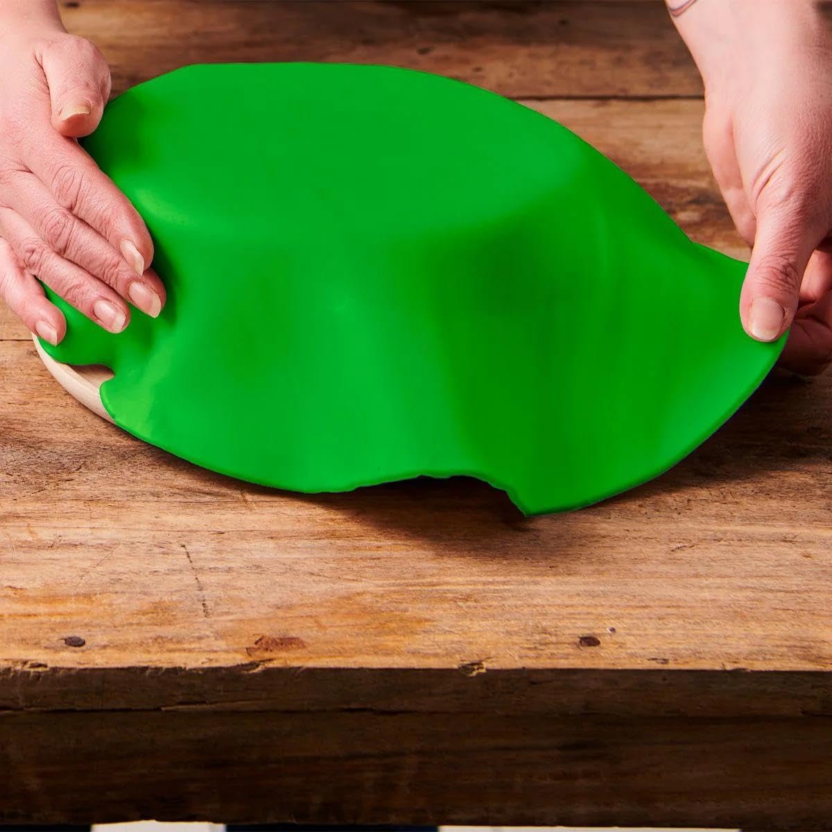 FunCakes Spring Greens Rollfondantscheibe: Köstlicher Vanillegeschmack, bereits gerollt, einfach zu verwenden, perfekt zum Dekorieren von Kuchen, 430 g Naty Shop Zuckerpaste