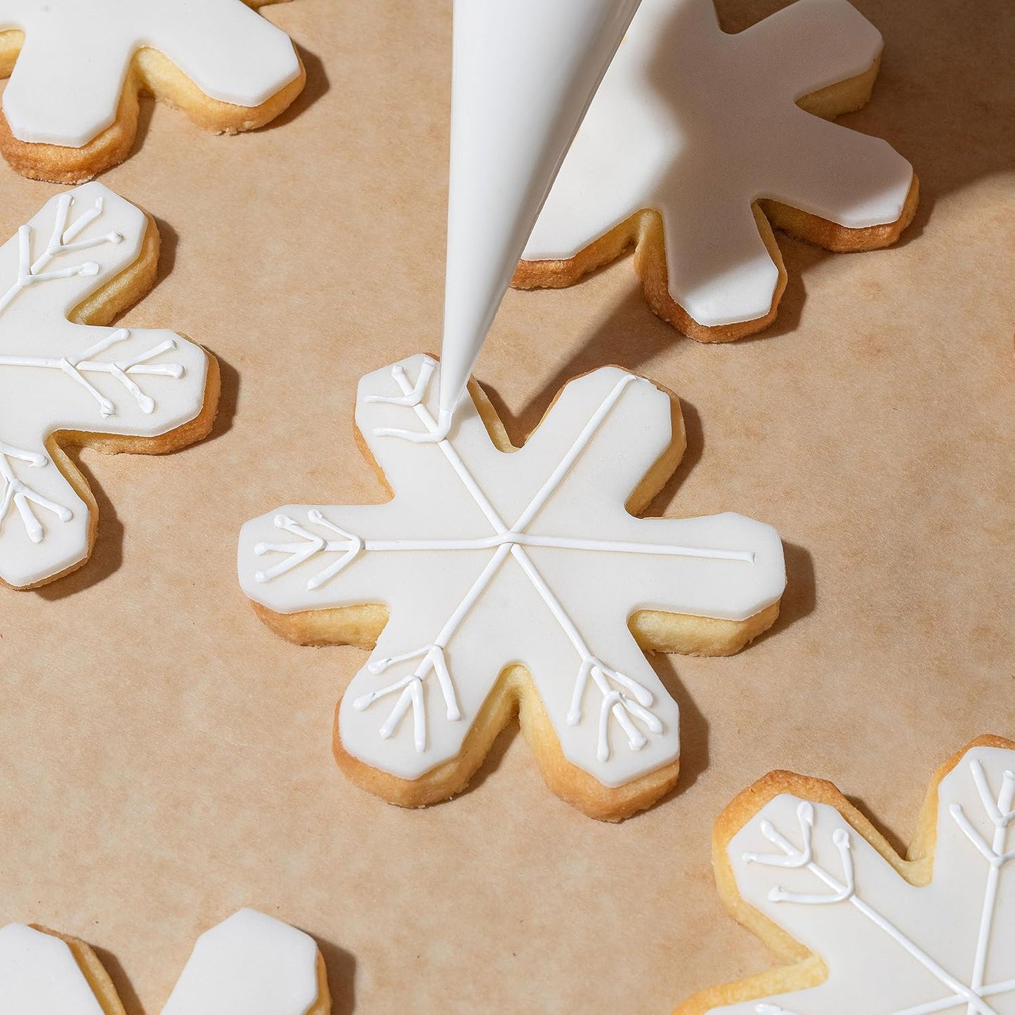 Günthart BackDecor Royal Icing Eimer mit 300g Pulver zum Dekorieren von Gebäck oder als Überzug, 1 Packung (300g) Zuckerpaste Naty Shop