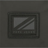 Pepe Jeans Hoxton Reisetasche, Schwarz, 56 x 32 x 25,5 cm, Polyester und PU, Mehrfarbig (Multicolor), Unikat, Reisetasche Gepäck und Reiseausrüstung Naty Shop