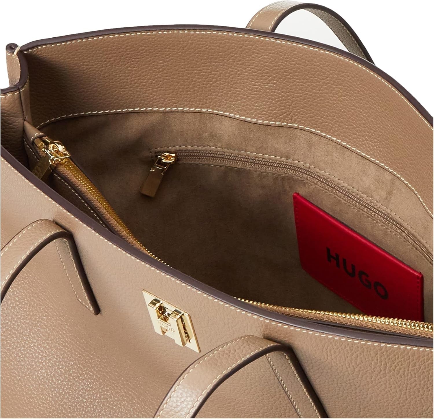 Damen-Arbeitstasche HUGO Arleen Arbeitstasche Dunkelbeige251 Einheitsgröße Damentaschen Naty Shop