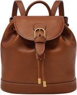Fossil Everleigh Leder- oder Baumwollhandtasche für Damen, Damentaschen, Naty Shop, Kaffeebraun