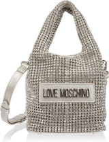 Love Moschino Damenhandtasche Jc4044pp1h, 26X14X14 Damentaschen Naty Shop Argento