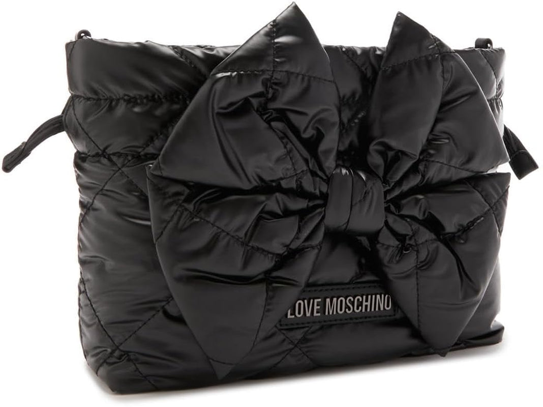 Love Moschino Damen-Umhängetasche, Schwarz Naty Shop Damentaschen
