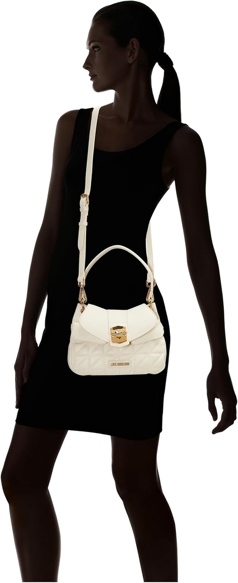 Love Moschino Damen-Umhängetasche, Butter Naty Shop Damentaschen