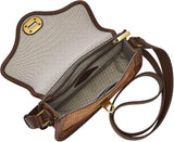 Fossil Tasche für Damen Heritage, Leder/Polyurethan Umhängetasche Multi L 21,6 cm, B 5,1 cm, H 14 cm ZB1817249 Damentaschen Naty Shop