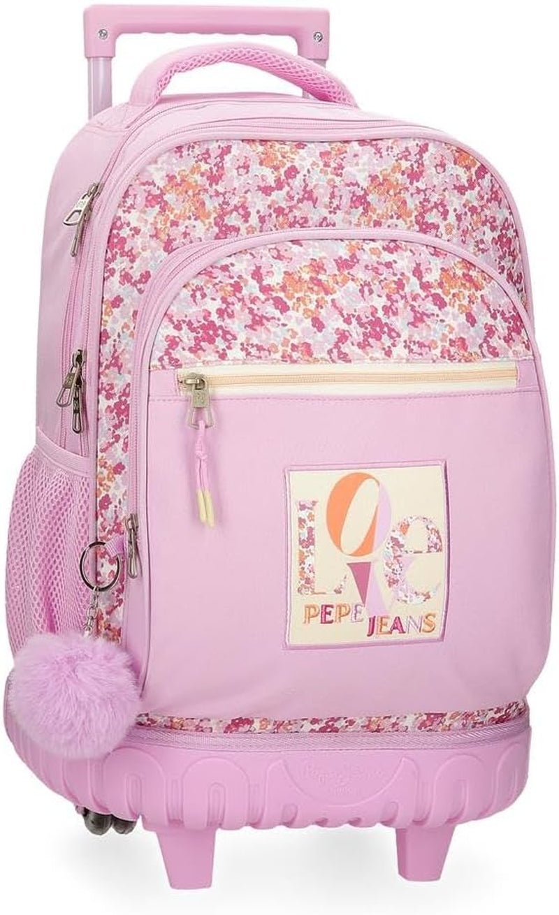 Pepe Jeans Sandra Tasche, die perfekte Größe für einen Rucksack, eine Aktentasche oder eine Handtasche, von Joumma Bags Premium Rucksäcke und Schulranzen Naty Shop Rucksack mit Rädern