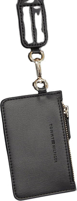 Tommy Hilfiger Distinct Tragetasche mit Reißverschluss für Damen, Schwarz (Schwarz), Volle Größe Naty Shop Damentaschen