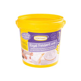 Günthart BackDecor 800g weißer Fondant. Weißer Dekotisch zum Beschichten, Zuckerguss von Kuchen oder Modellieren, frei von Palmöl, gebrauchsfertig und einfach zu verarbeiten mit Zuckerpaste Naty Shop Default Title