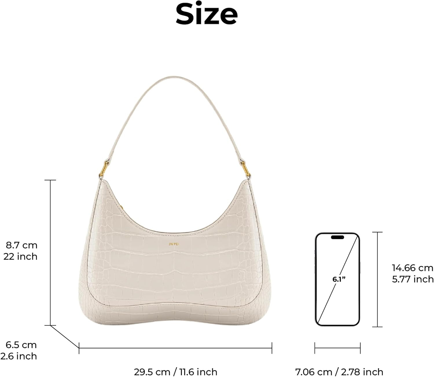 JW PEI Ruby Umhängetaschen Damen Taschen Naty Shop