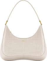 JW PEI Ruby Umhängetaschen Damen Taschen Naty Shop Geprägtes weißes Krokodil