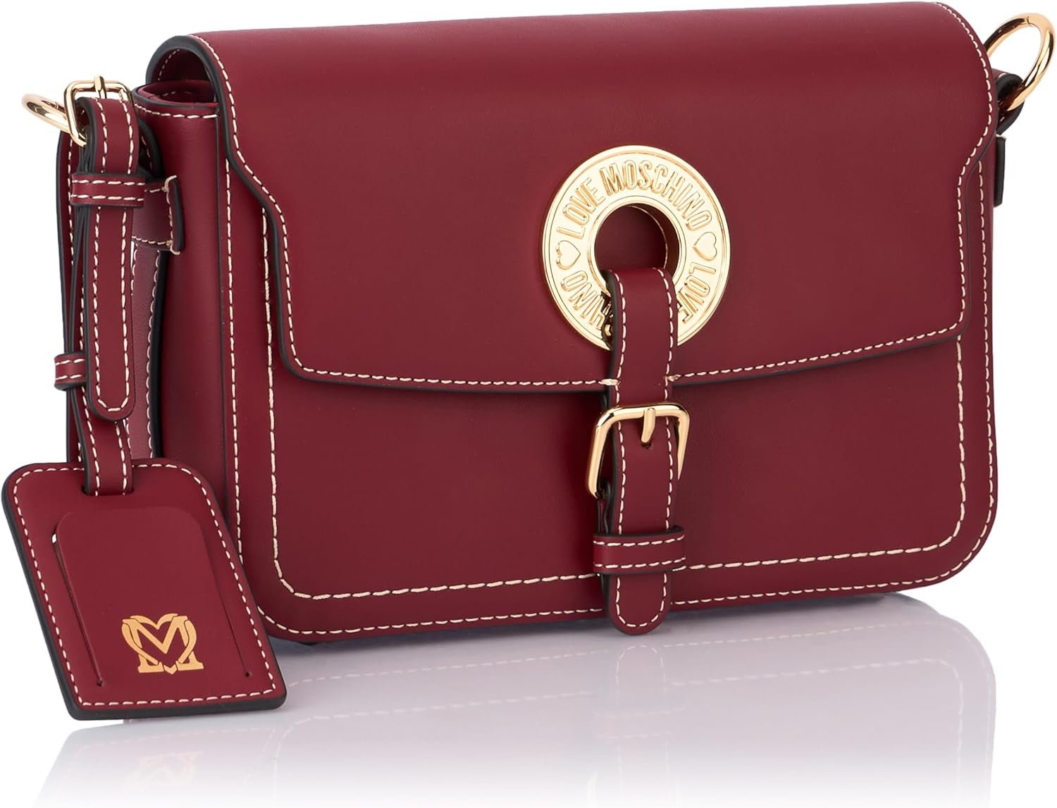 Love Moschino Umhängetasche Damen Bordeaux Einheitsgröße Taschen Damen Naty Shop