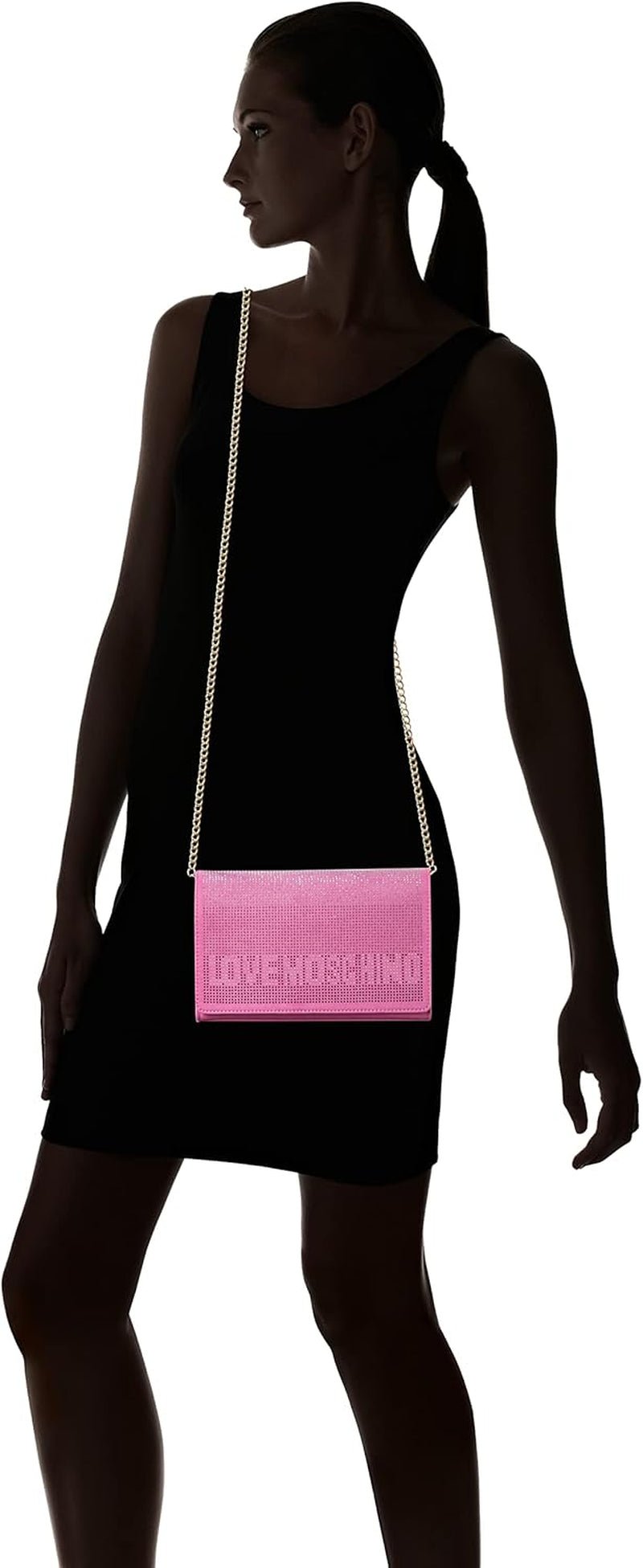 Love Moschino Jc4139pp1gly163a Umhängetasche, rosa Taschen Damen Naty Shop