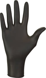 Nitrilex schwarze puderfreie Nitrilhandschuhe 100 Stück, Größe S Nati Shop